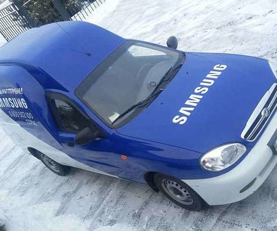 Брендирование автомобиля ланос